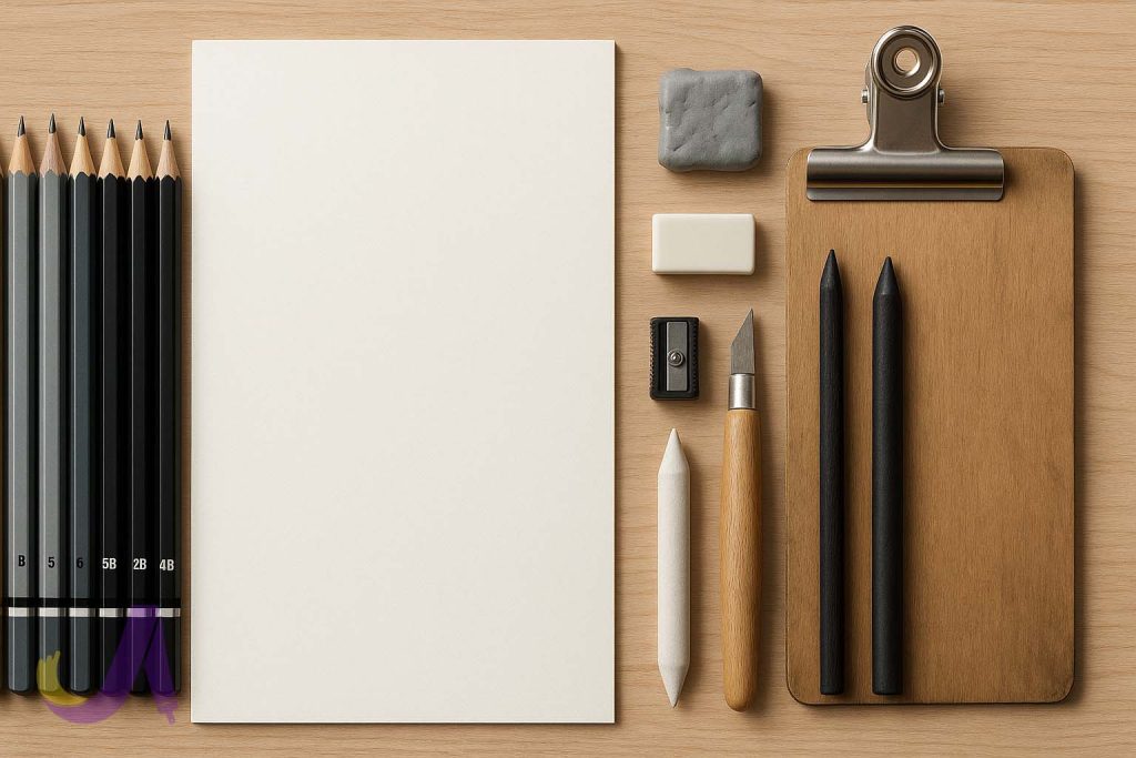 ابزارها و مواد مورد نیاز برای طراحی از طبیعت بی‌جان