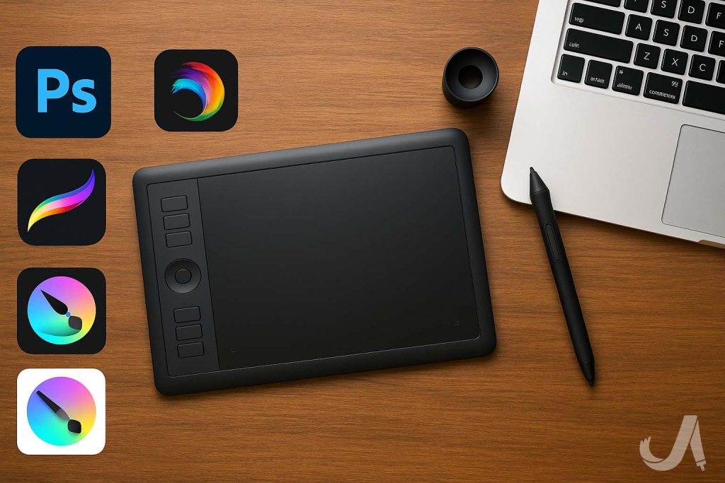 ابزارهای نقاشی دیجیتال