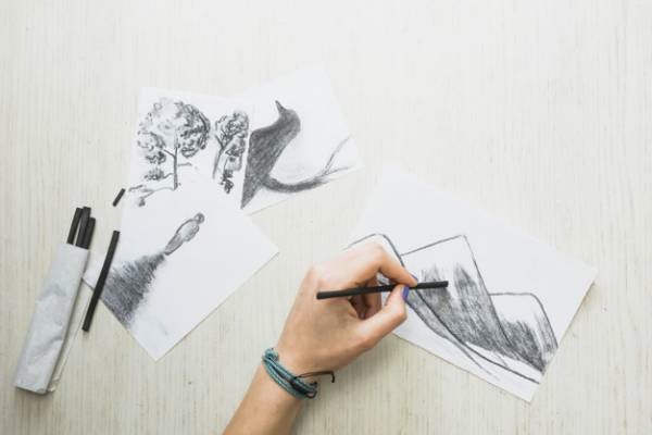 آموزش شبکه بندی در نقاشی سریع