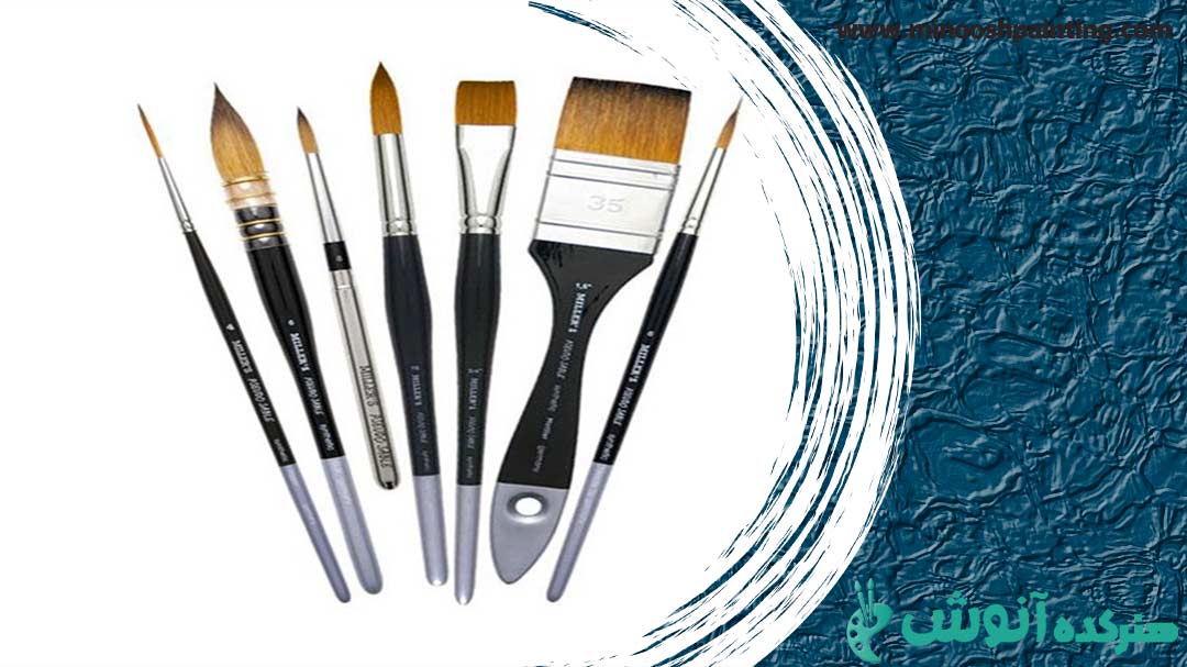 نگهداری آب برای مدت طولانی برای مقاله انواع قلموی مناسب آبرنگ