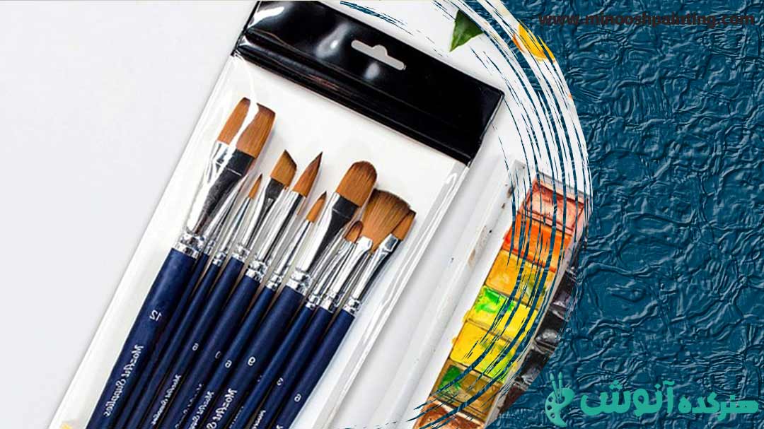 انواع قلموهای نقاشی برای مقاله انواع قلموی مناسب آبرنگ