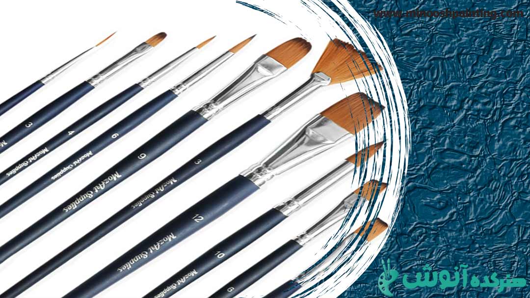 آشنایی با انواع قلموهای مناسب آبرنگ