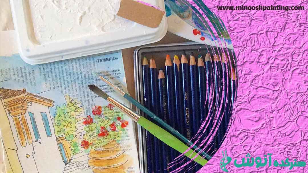 تصویر مداد های مختلف برای مقاله بهترین روش شروع نقاشی 
