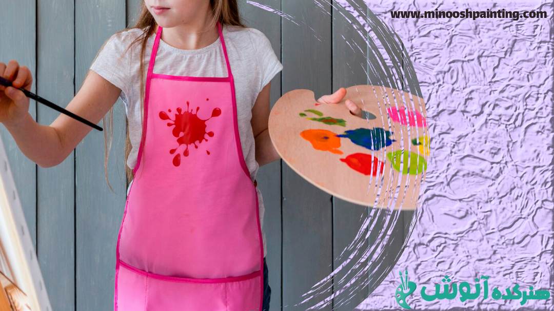 دختر قلمو و پالت به دست|ساختمان آ اس پ