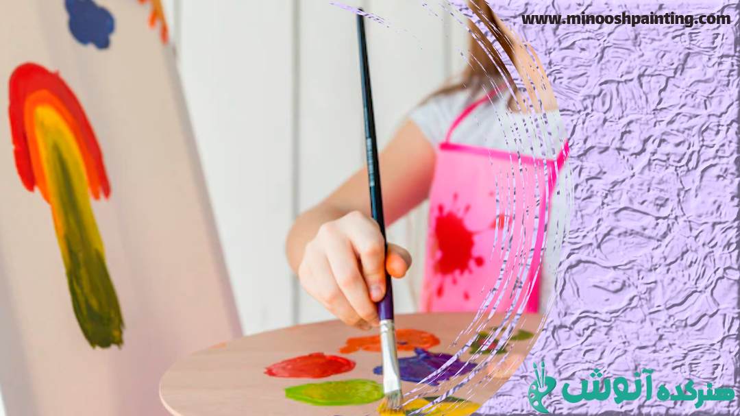 دختر در حال نقاشی کشیدن| آموزش نقاشی| ساختمان آ اس پ