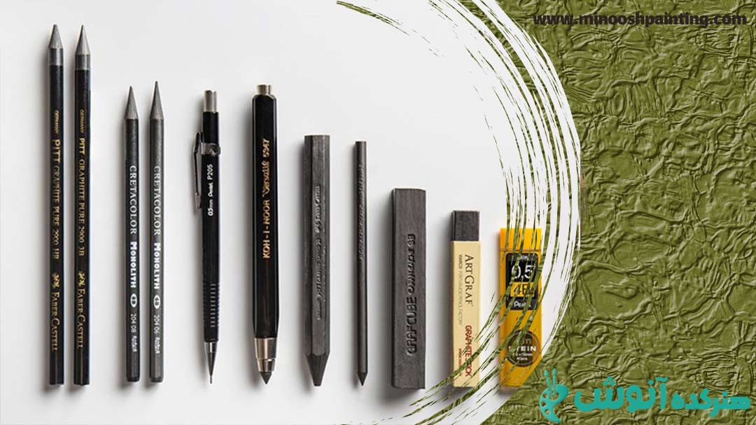 بررسی تفاوت سیاه قلم و طراحی چهره با مداد