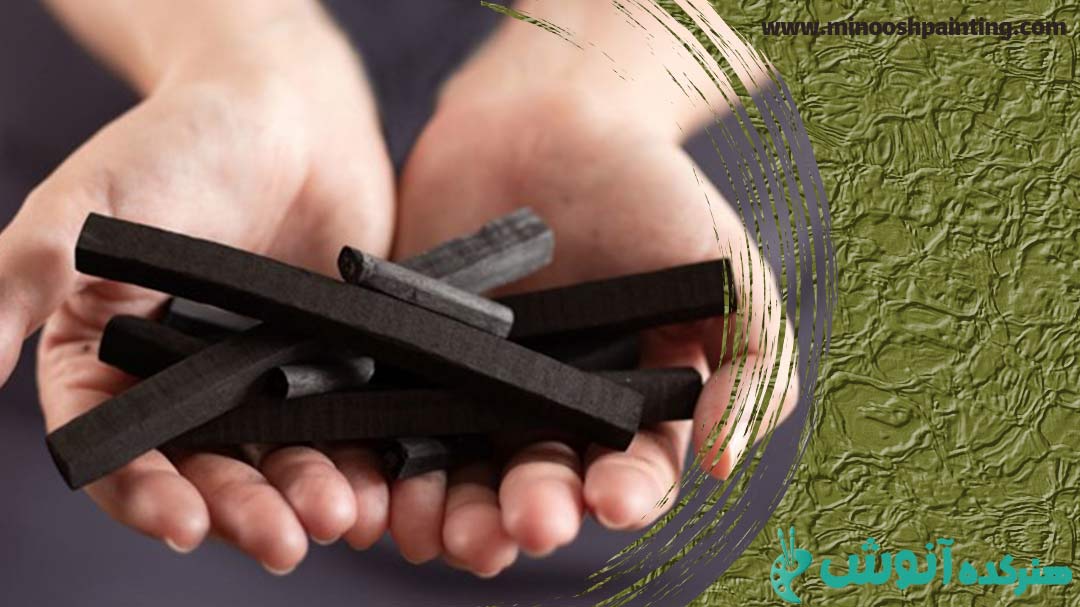 ذغال قلمی برای سیاه قلم|مقاله تفاوت سیاه قلم و طراحی چهره با مداد 