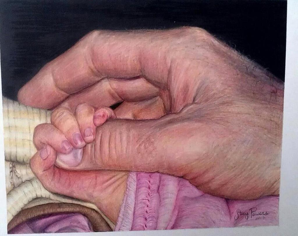 نقاشی دست انسان