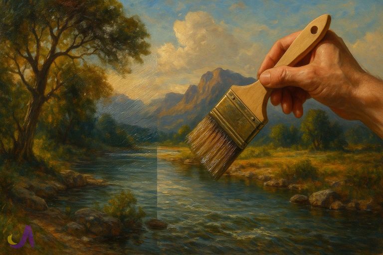 راهنمای وارنیش نقاشی رنگ روغن