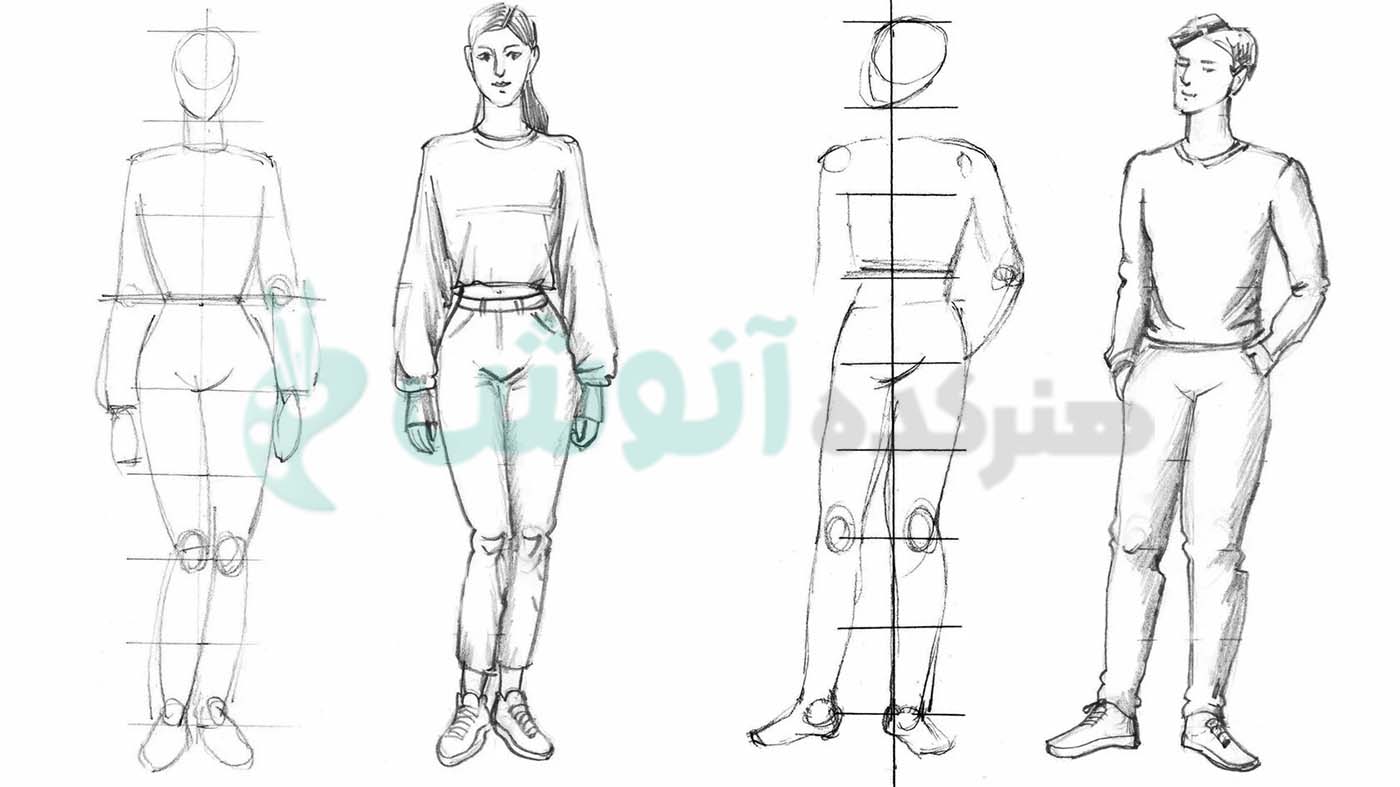 آموزش طراحی فیگور