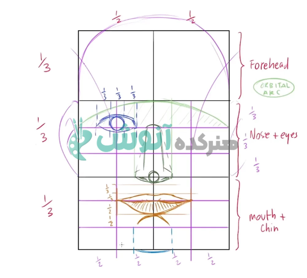 مرحله 8 طراحی لومیس
