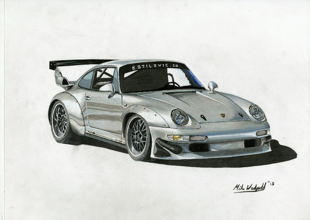 نقاشی اتومبیل