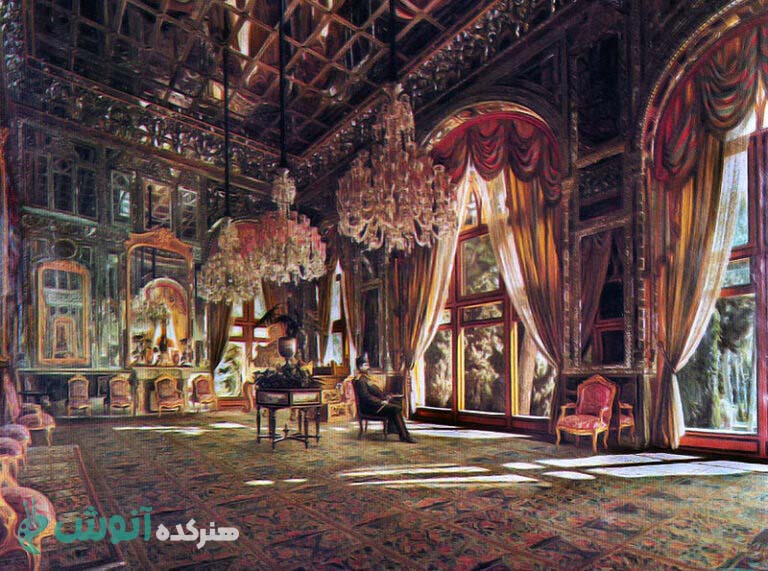 نقاشی تالار آینه