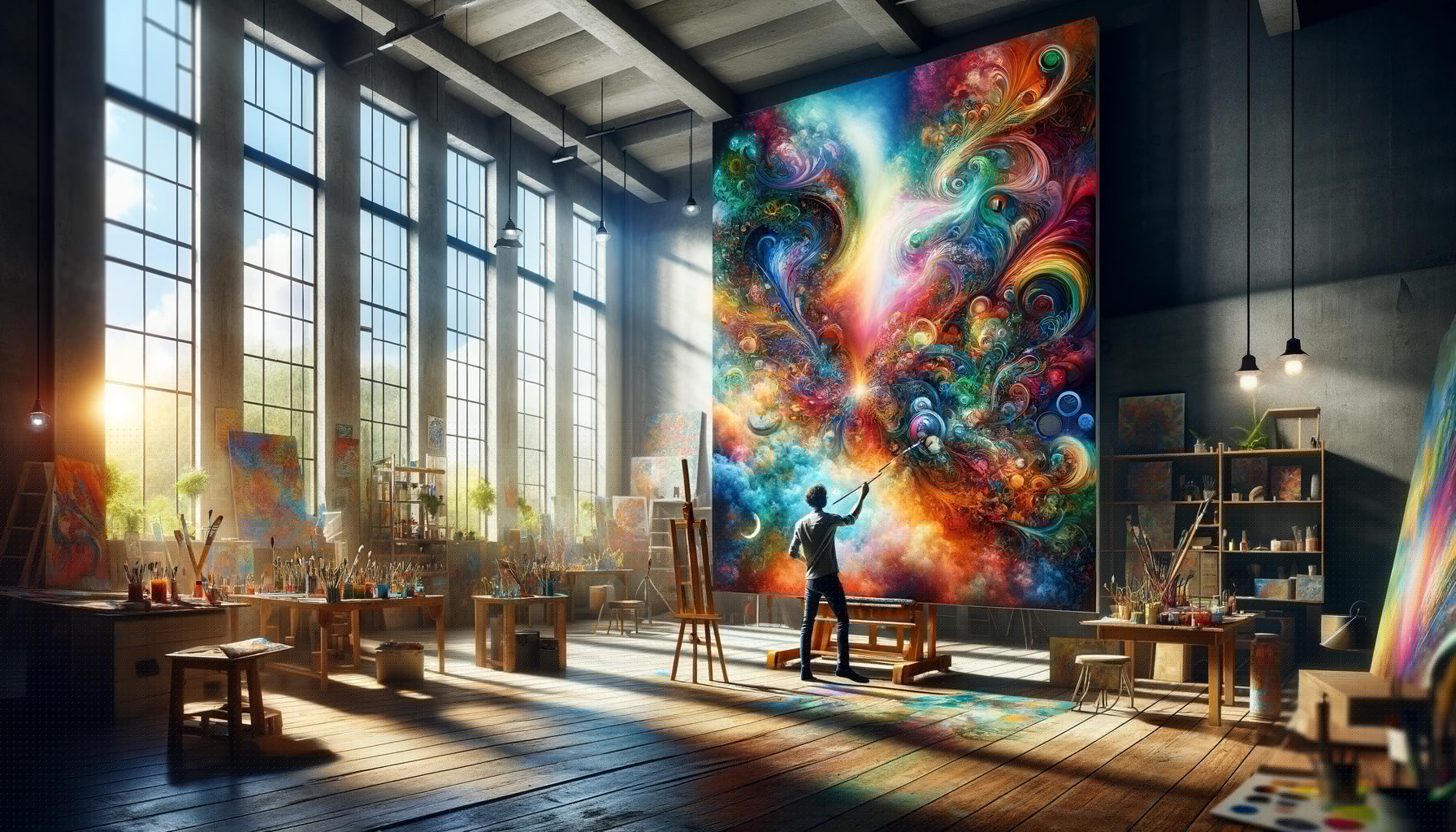 ایده پردازی خلاقانه در نقاشی