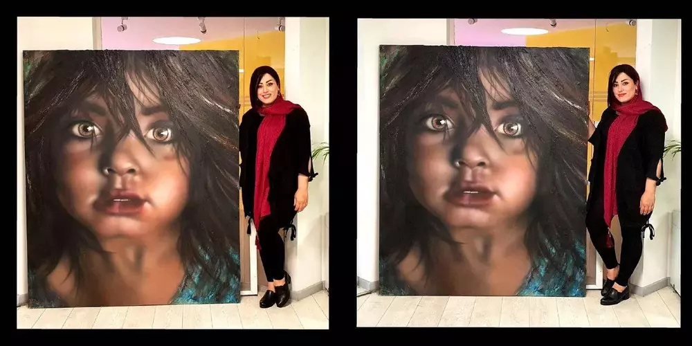 نکات آموزش نقاشی پرتره در آکریلیک