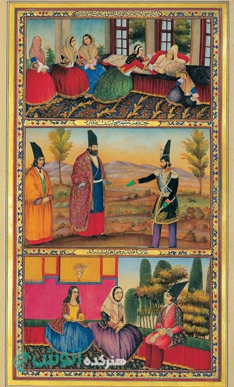 نقاشی هزار و یک شب