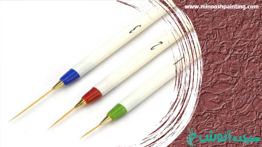 قلم مو براساس شکل|وسایل مورد نیاز برای نقاشی آبرنگ