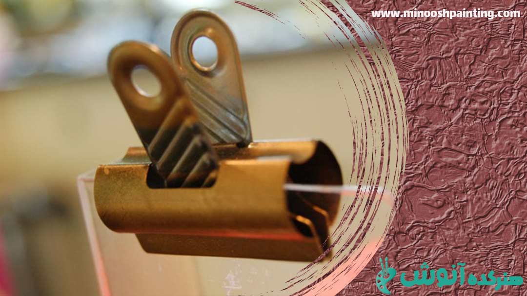 گیره از وسایل آبرنگ| وسایل مورد نیاز برای نقاشی آبرنگ