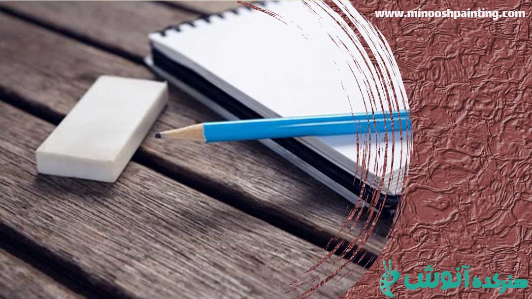 مداد و مداد تراش|وسایل مورد نیاز برای نقاشی آبرنگ