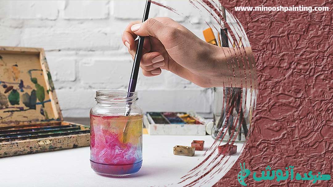 ظرف آب تمیز|وسایل مورد نیاز برای نقاشی آبرنگ