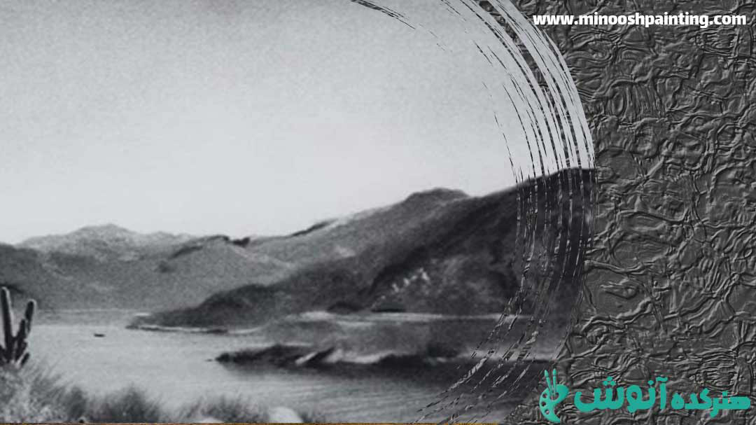 تصویر برای قسمت کشیدن اسکیس از دره و منظره برای مقاله کشیدن منظره