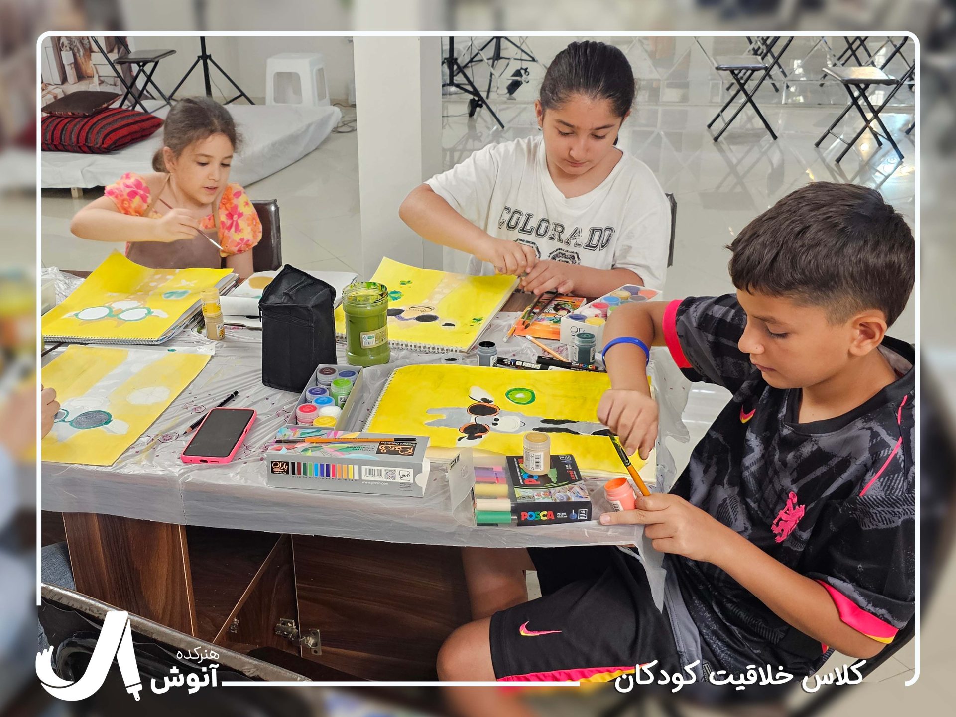 کلاس خلاقیت و رشد استعداد کودکان