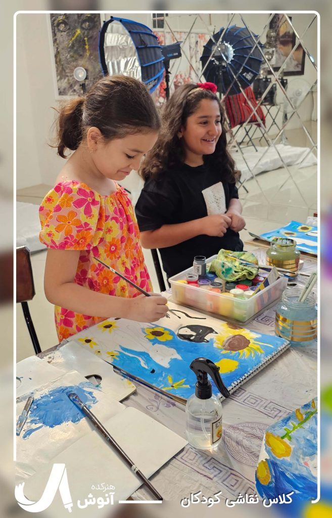 کلاس نقاشی کودکان